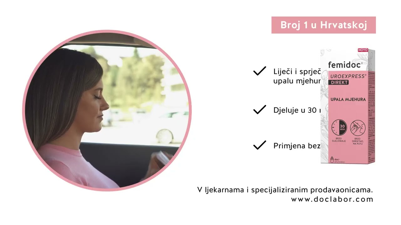 femidoc® UROEXPRESS® DIREKT upala mjehura