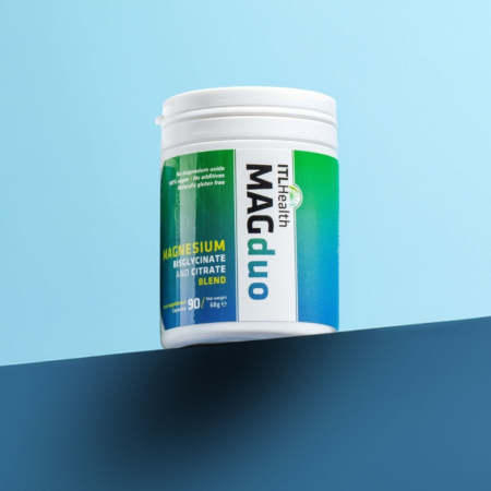 MAGduo magnezijev bisglicinat, citrat, 90 kapsula